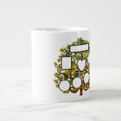 Voeg uw familienaam/pc's toe - Jumbo-Mok Extra Grote Beker (Voorkant)