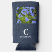 Voeg uw foto Initiaal naam, Trendy Slim (Voorkant)