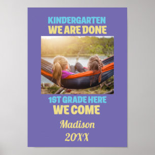 Voeg uw Foto Kindergarten Afstuderen 1e graad P to Poster