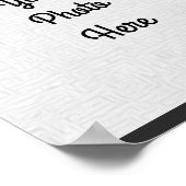 Voeg uw foto/ontwerp toe - Poster/Afdruk Poster (Hoek)