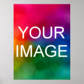 Voeg uw foto persoonlijke sjabloon groot toe poster (Voorkant)