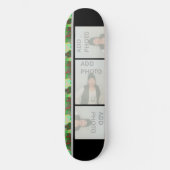 Voeg uw foto toe Camouflage Skateboard (Voorkant)