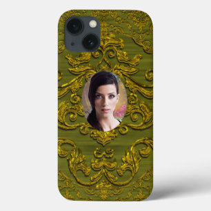 Voeg uw foto toe Damask Chic iPhone 13 Hoesje