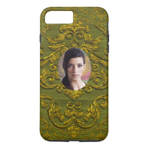 Voeg uw foto toe Damask Chic Plus iPhone 8 Plus / 7 Plus Hoesje