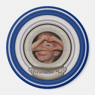 Voeg uw Foto toe en kies om het even welk Lijst va Magneet