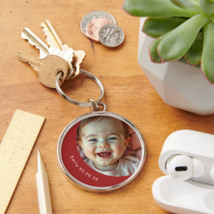 Voeg uw foto toe Gepersonaliseerde Sleutelhanger
