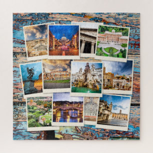 Voeg uw foto toe legpuzzel