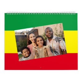 Voeg uw foto toe | Rasta Afrikaanse Ethiopische vl Kalender