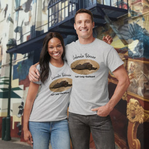 Voeg uw foto van de Dog en Aangepaste Tekst toe T-shirt