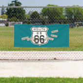 voeg uw foto's rt 66 banner toe (Insitu)