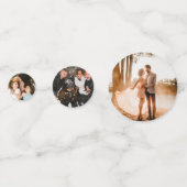 Voeg uw gezin 5 foto's aangepaste afbeeldingen confetti (Achterkanten)