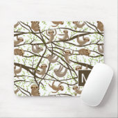 Voeg uw Initiaal toe | Het glimlachen van het Sleu Muismat (Met muis)