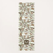 Voeg uw Initiaal toe | Het glimlachen van het Sleu Yogamat (Voorkant)