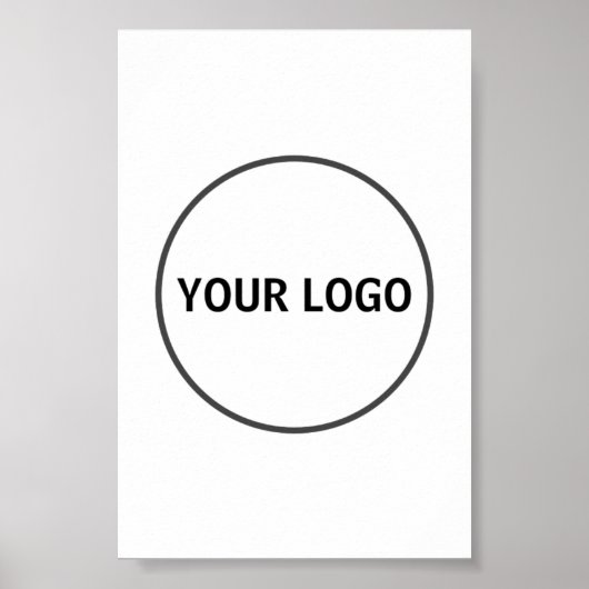 Voeg uw logo aangepaste poster toe (Voorkant)