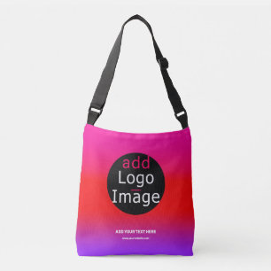 Voeg uw Logo  Bedrijfsmaga toe Crossbody Tas