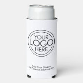 Voeg uw Logo Business Modern Minimalist toe (Seltzer Voorkant)