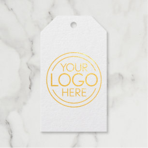 Voeg uw Logo Business Modern Minimalist toe Cadeaulabels