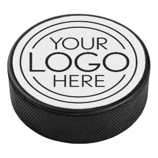 Voeg uw Logo Business Modern Minimalist toe Hockey Puck