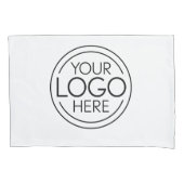 Voeg uw Logo Business Modern Minimalist toe Kussensloop (Voorkant)