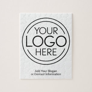 Voeg uw Logo Business Modern Minimalist toe Legpuzzel