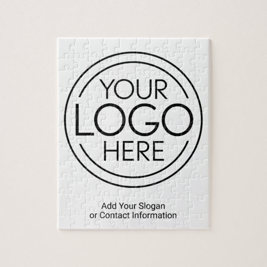 Voeg uw Logo Business Modern Minimalist toe Legpuzzel (Verticaal)