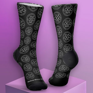 Voeg uw Logo Business Modern Minimalist toe Sokken