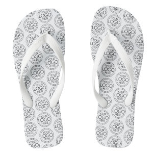 Voeg uw Logo Business Modern Minimalist toe Teenslippers