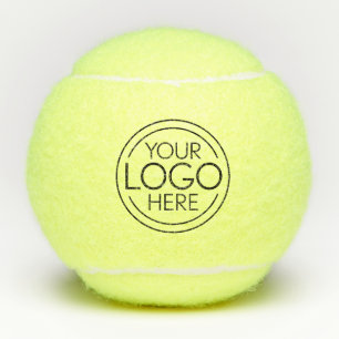Voeg uw Logo Business Modern Minimalist toe Tennisballen
