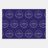 Voeg uw logo cadeau Verpakking Papier Set van 3 Inpakpapier Vel (Voorkant 3)