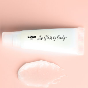 Voeg uw logo Clear Lip Gloss Tube Label toe