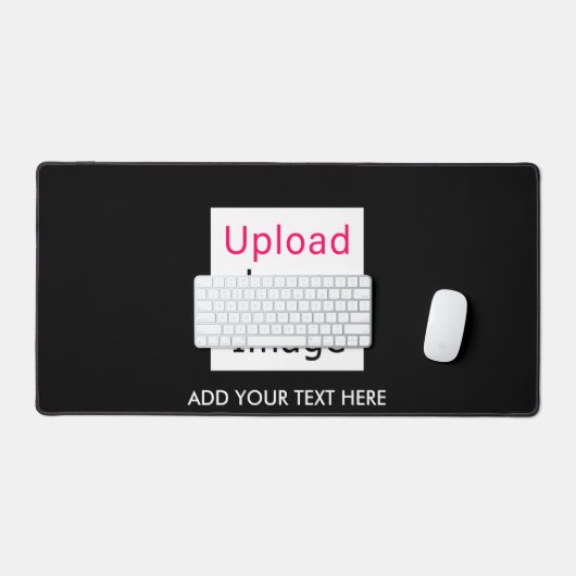 Voeg uw Logo en aangepaste tekst toe Modern Busine Bureaumat (Keyboard & Muis)