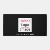 Voeg uw Logo en aangepaste tekst toe Modern Busine Bureaumat (Voorkant)