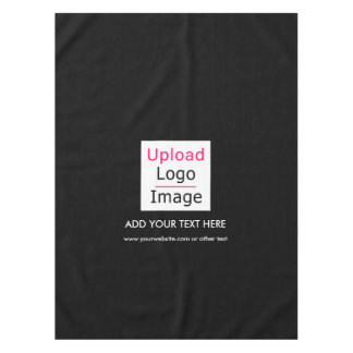 Voeg uw Logo en aangepaste tekst toe Modern Busine Tafelkleed