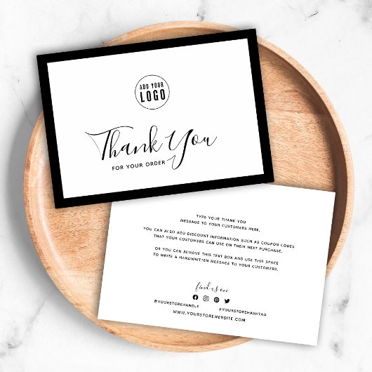 Voeg uw Logo en bewerkbare randkleur toe Hartelijk