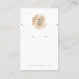 Voeg uw Logo en Ketting-Visitekaartjes in Visitekaartje