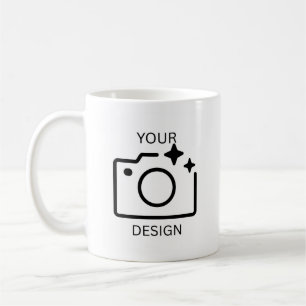 Voeg uw logo foto toe met gepersonaliseerd beeld  koffiemok