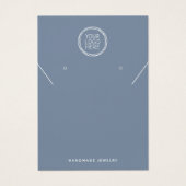 Voeg uw Logo Ketting oorringen Display Kaart toe (Voorkant)