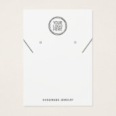 Voeg uw Logo Ketting oorringen Display Kaart toe (Voorkant)