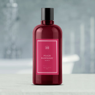 Voeg uw Logo Klassieke Eigen kleurenetiket toe Wijn Etiket