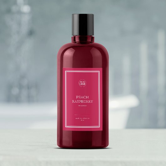 Voeg uw Logo Klassieke Eigen kleurenetiket toe Wijn Etiket