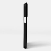 Voeg uw Logo QR-code zwart en wit toe Personalisee iPhone Hoesje (Rechterkant)