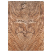 Voeg uw logo rustieke schuur hout klembord (Achterkant)