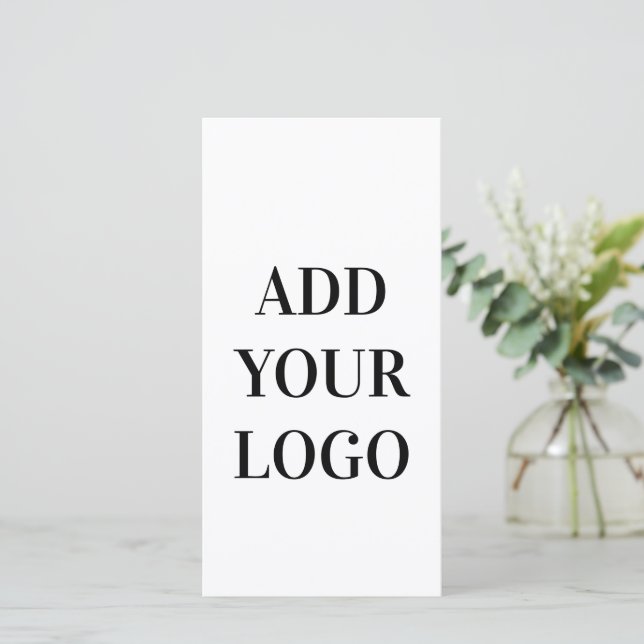 VOEG UW LOGO TOE (Staand voorkant)