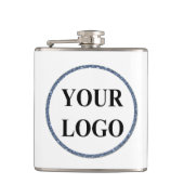 VOEG UW LOGO TOE HIER FLASK HEUPFLES (Voorkant)