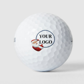 Voeg uw logo toe Kerstvakantie Golfballen
