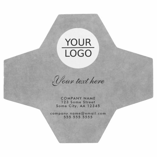 Voeg uw logo toe met aangepaste bedrijfs tekst voetbal (Enkel)