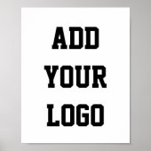 VOEG UW LOGO TOE POSTER (Voorkant)
