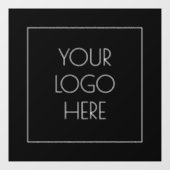 Voeg uw logo toe raamsticker (Vel)