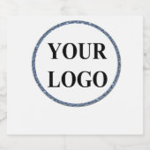 VOEG UW LOGO TOE SPARKLING WIJNETIKET (Enkel label)
