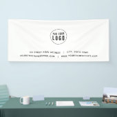 Voeg uw Logo toe Website Spandoek (Beurs)